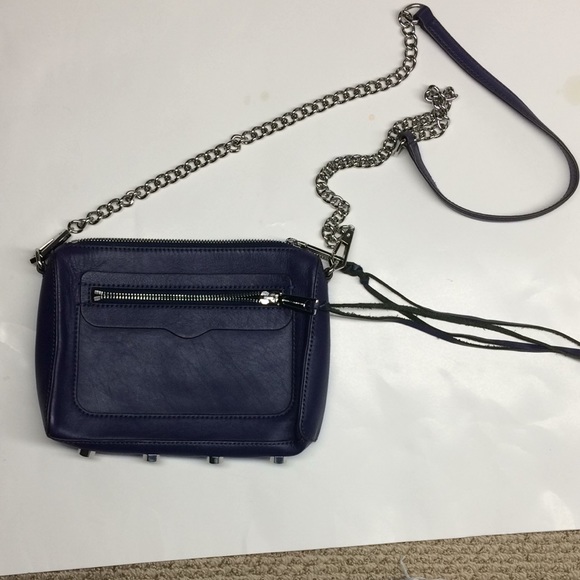 Rebecca Minkoff Handbags - Rebecca minkoff royal purple chain purse